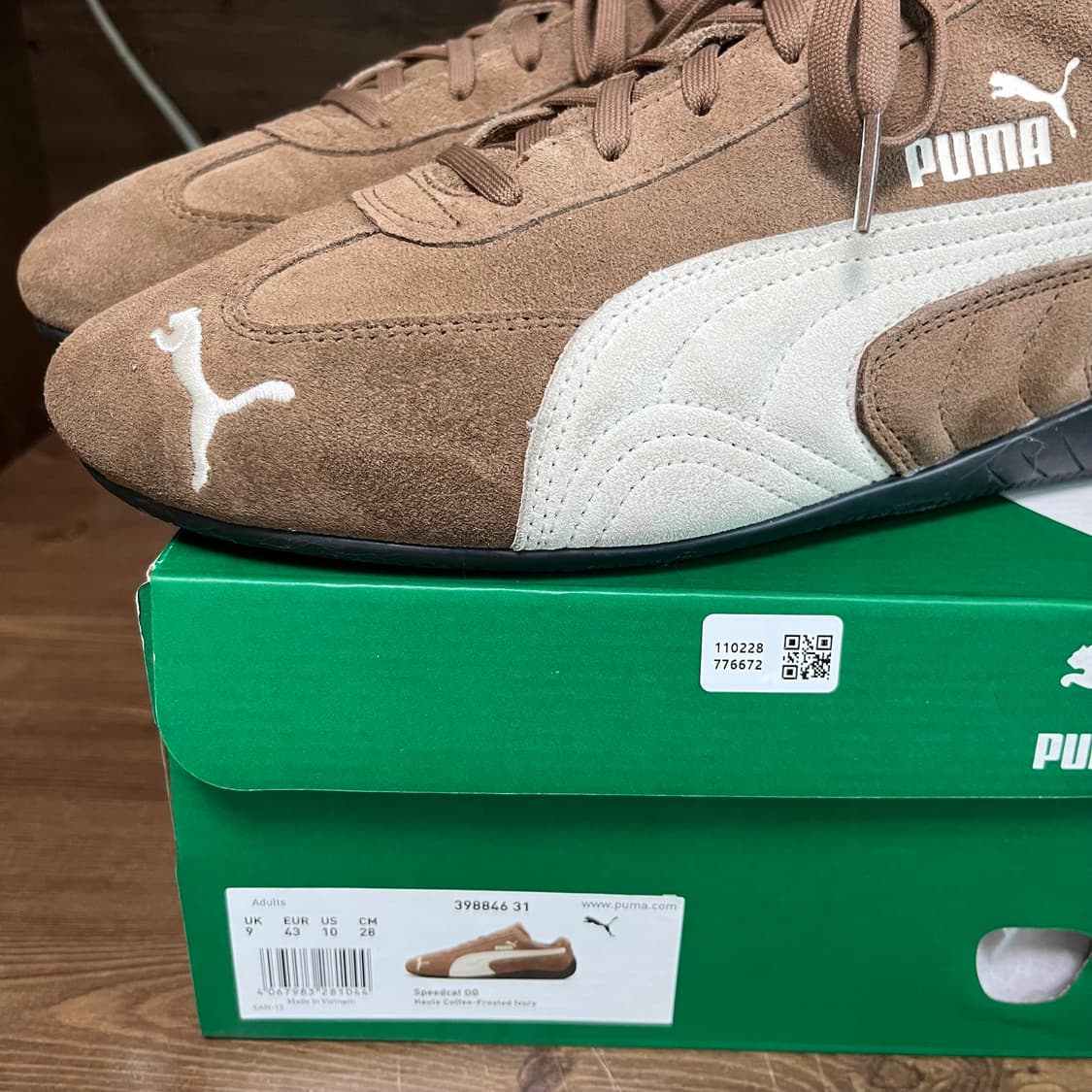 (280) 푸마 스피드캣 OG 오뜨 커피 프로스티드 아이보리 상품이미지3
