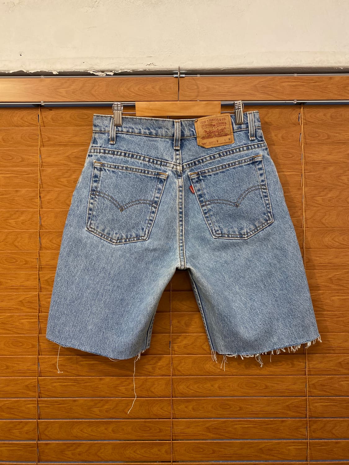 90s USA 빈티지 리바이스 쇼츠 청반바지 (28.5 상품이미지1
