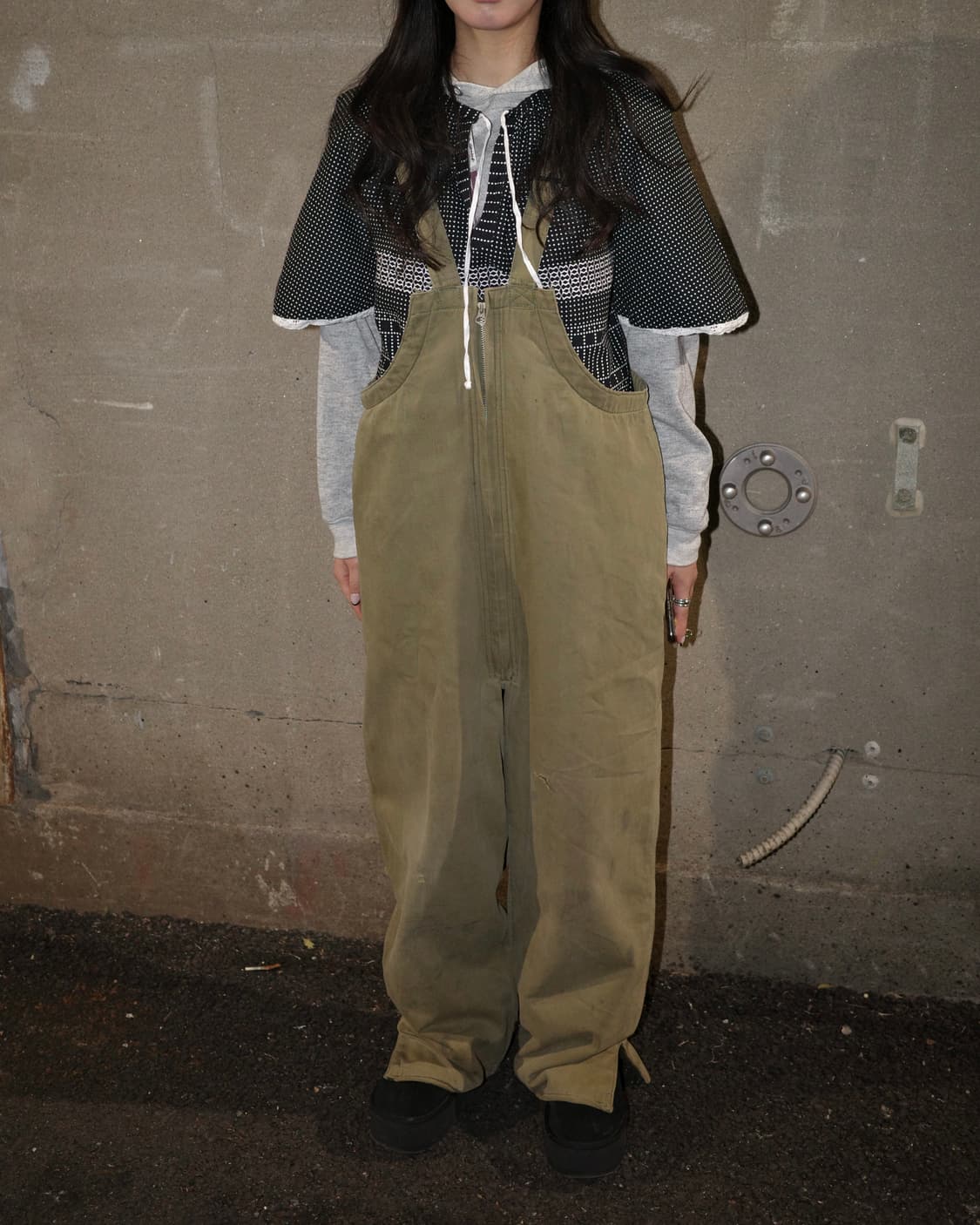 70s 유럽 도트 패턴 페전트 블라우스 상품이미지7