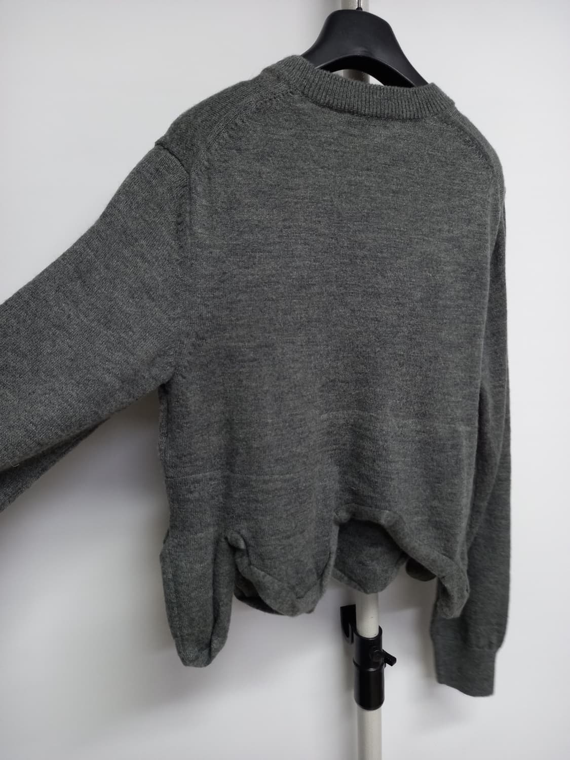 새 부리 BOURIE 춘추동 울 숏 니트 풀오버 55 44 상품이미지6