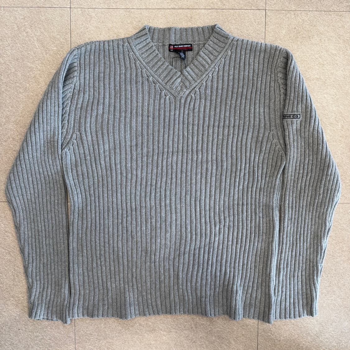 polo 폴로 진스 코튼 브이넥 니트 상품이미지4