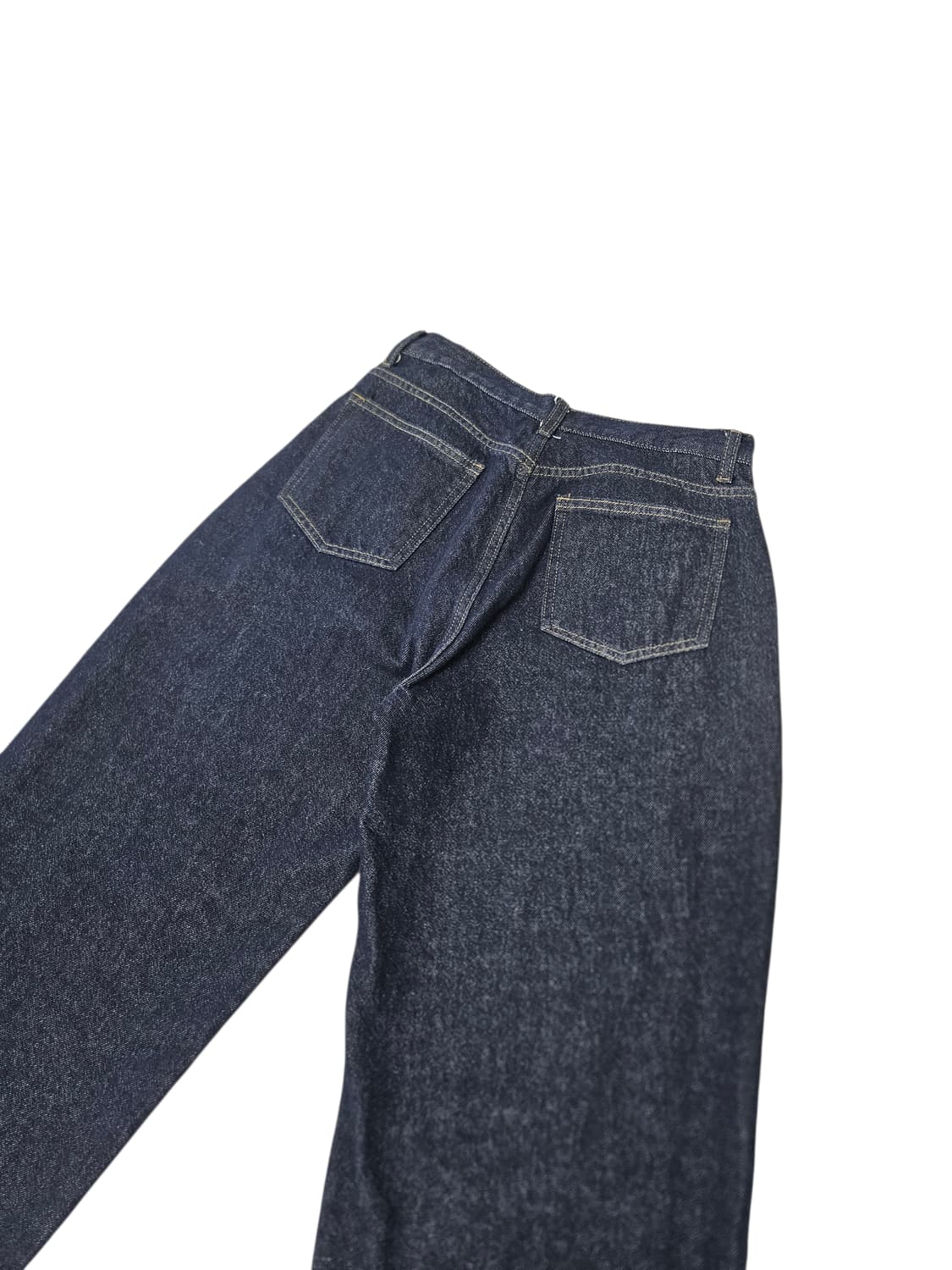 굿라이프웍스 이지 와이드 데님 인디고 S 상품이미지3