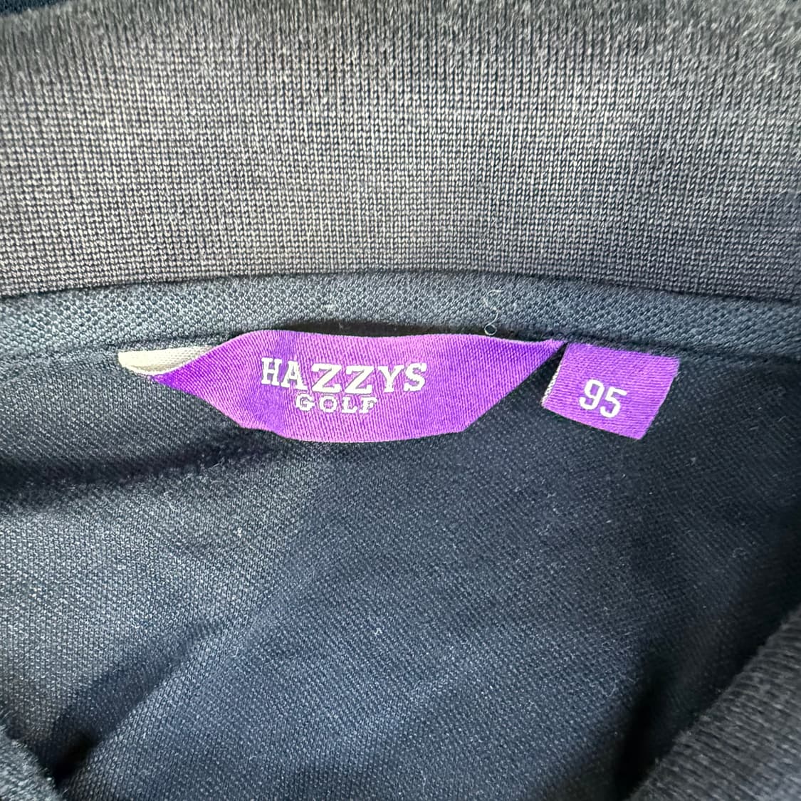 95 헤지스 골프 카라 긴팔티 0202T1 상품이미지3