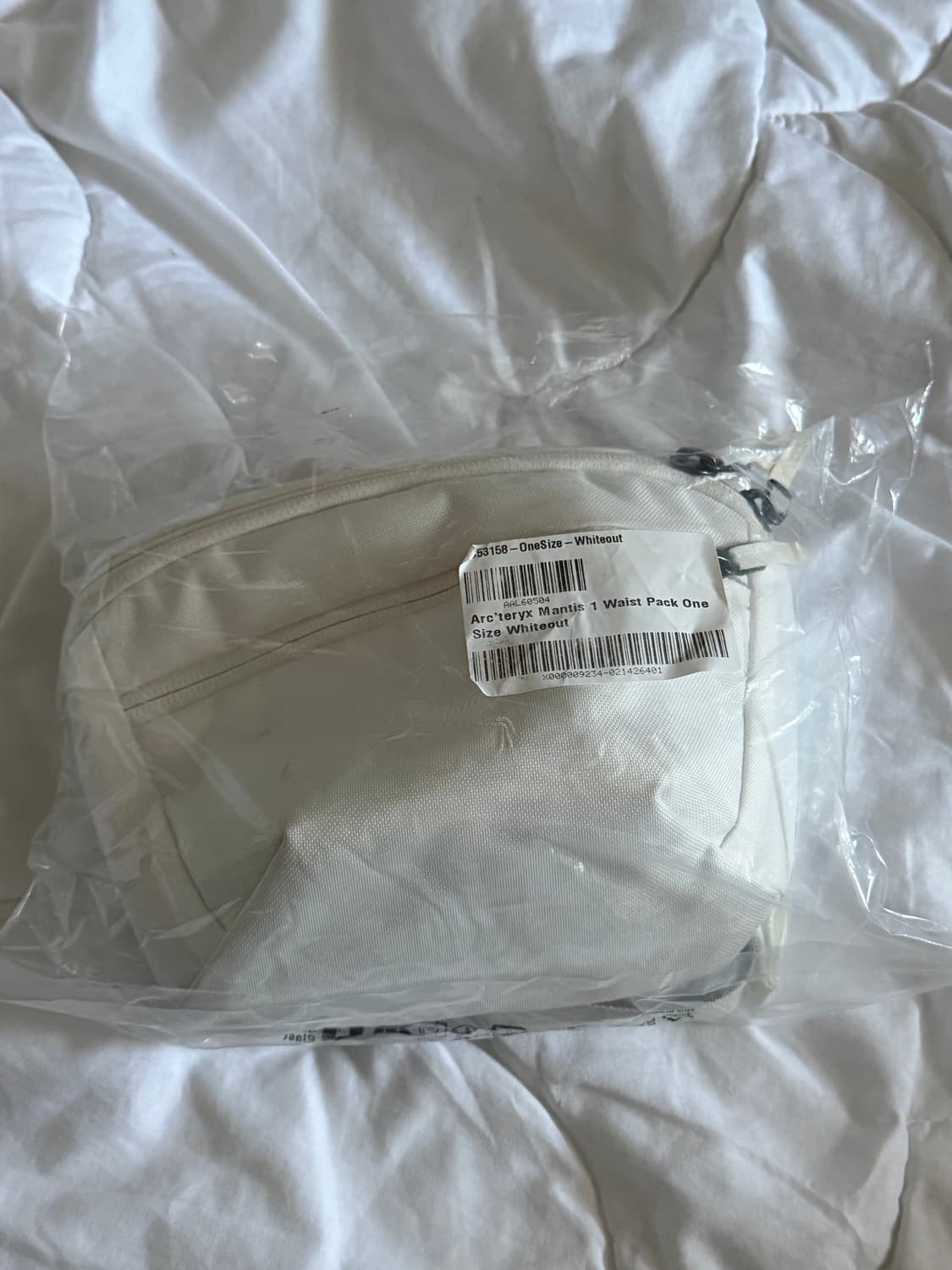 아크테릭스 맨티스1 웨이스트팩 화이트아웃 상품이미지2