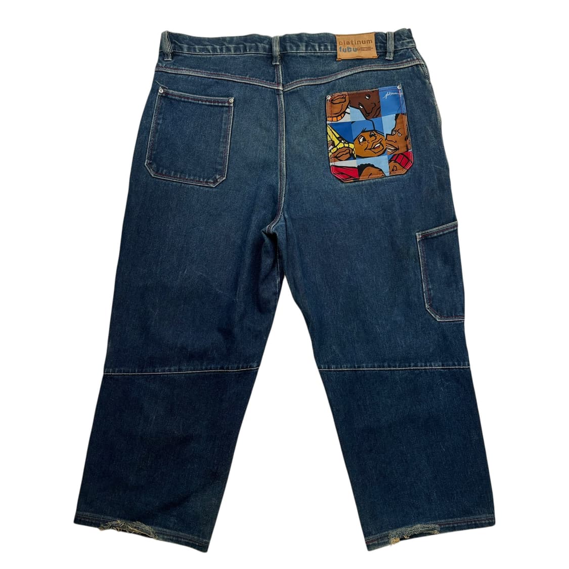 FUBU 푸부 플래티넘 올드스쿨 데님 배기 팬츠 42inch 상품이미지1