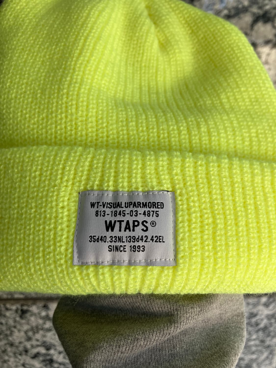 더블탭스 WTAPS 아크릴 비니 하늘색 상품이미지2