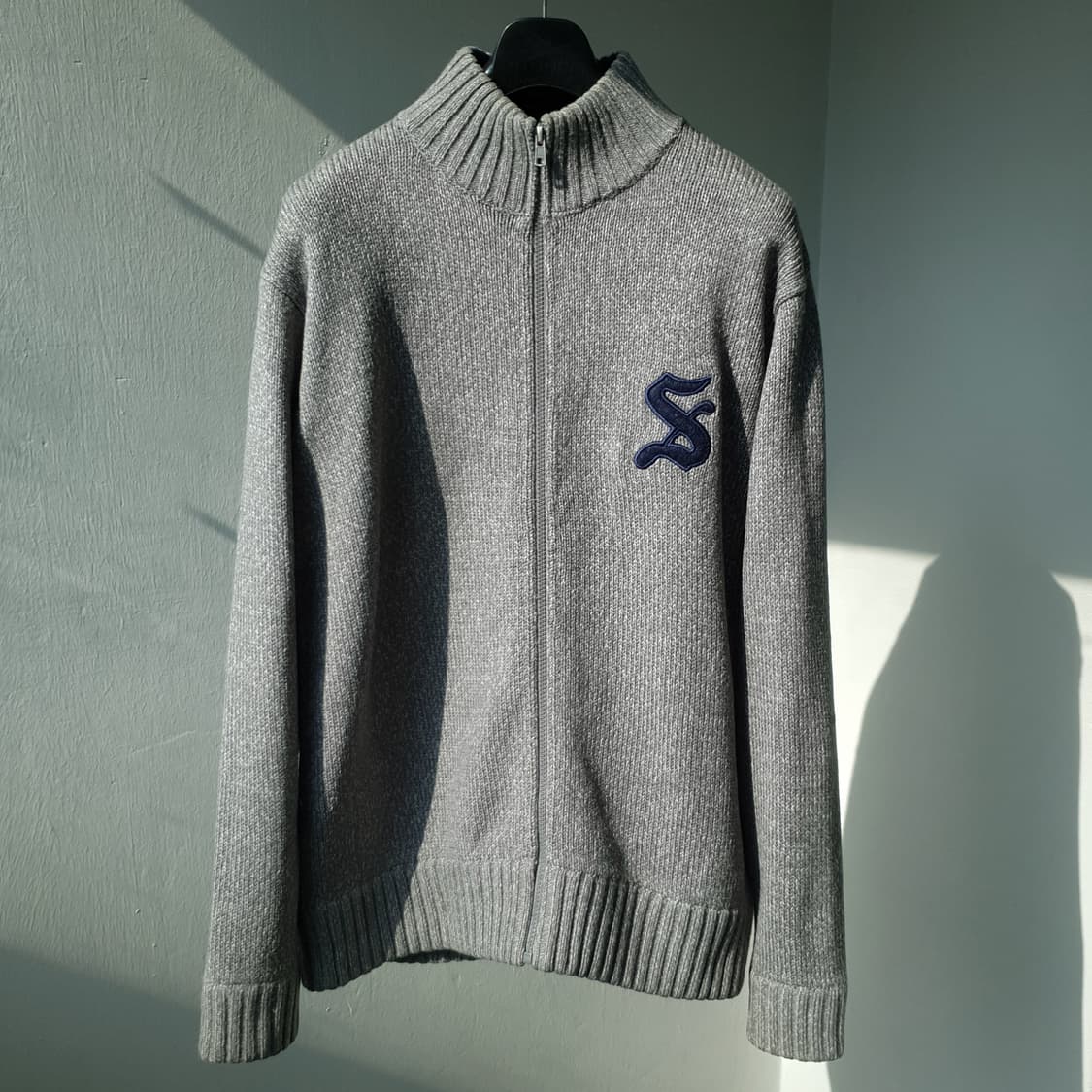 90s, 00s STUSSY driver knit zipup 상품이미지1