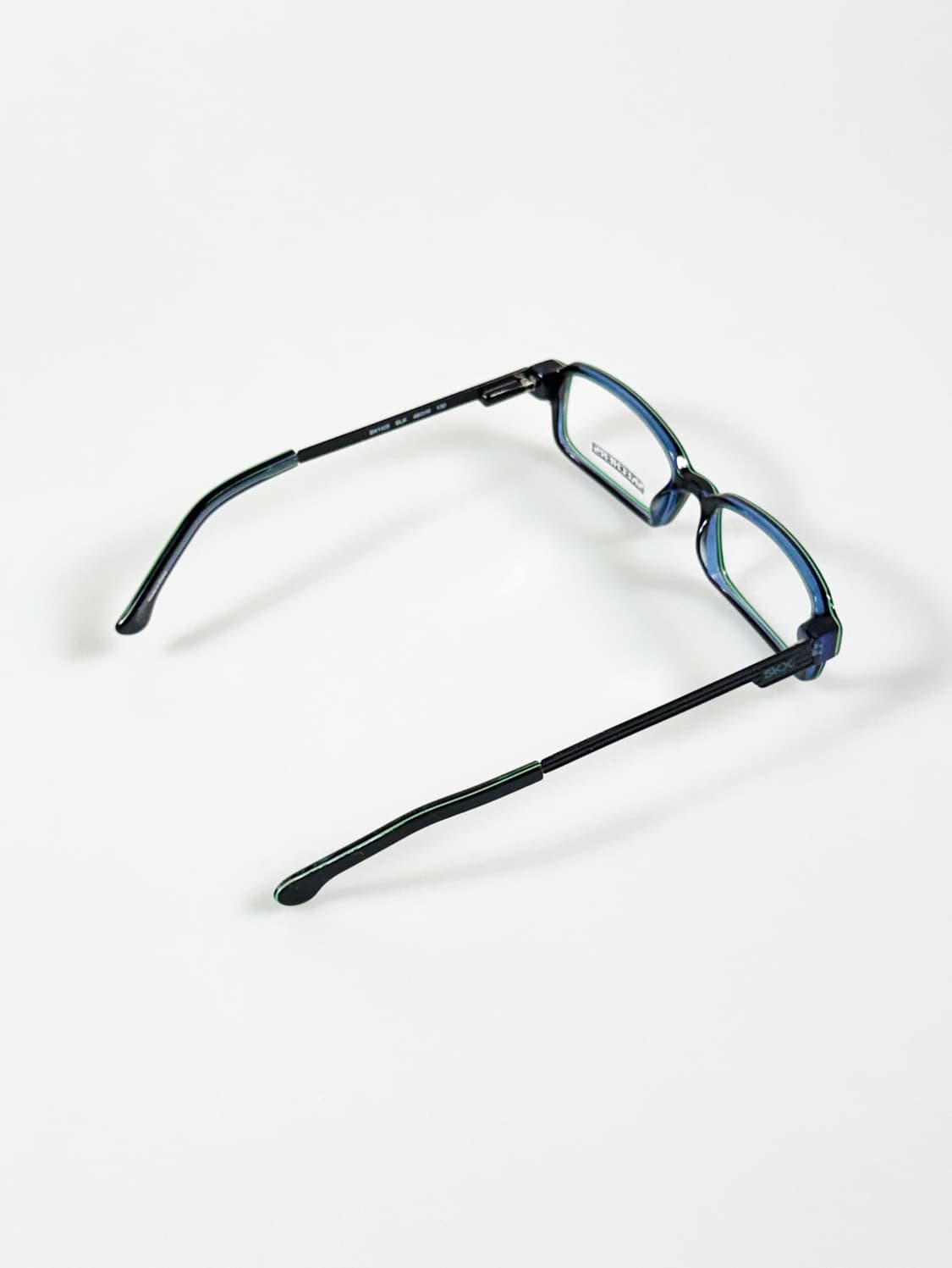 SKECHERS 블랙 뿔테 스퀘어 빈티지 안경 상품이미지4