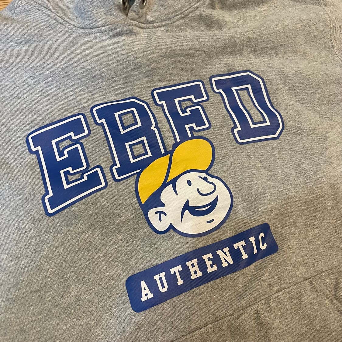 이벳필드 그레이 후드티 S 상품이미지3