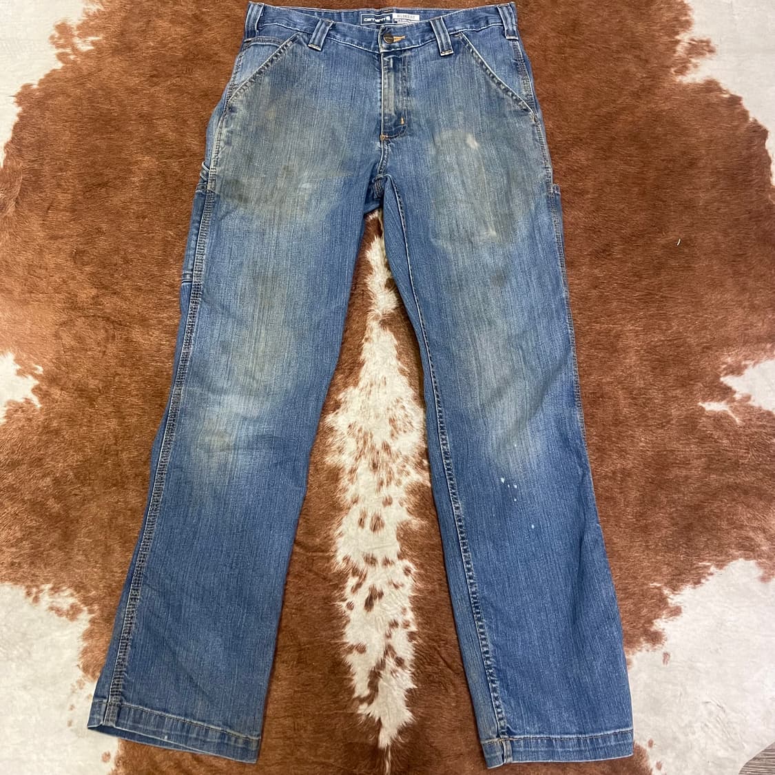 빈티지 칼하트 USA 데님 카펜터. 상품이미지5