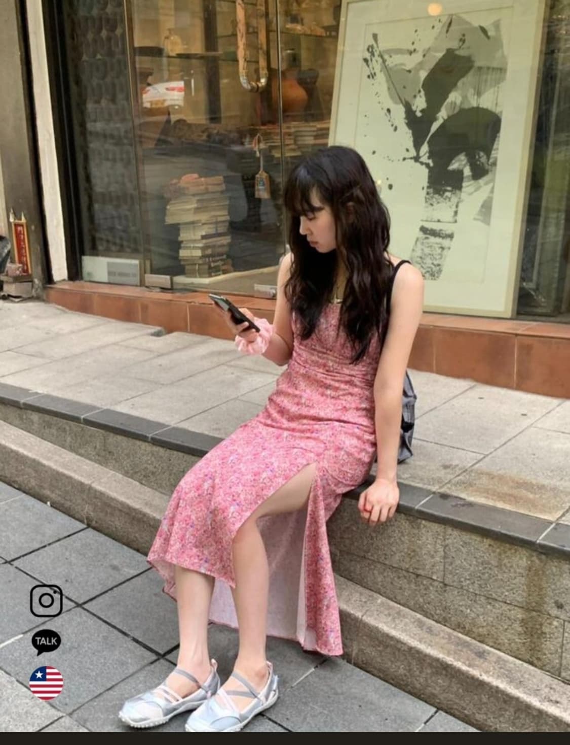 루루서울 sour berry dress 핑크
사이즈S
 상품이미지2