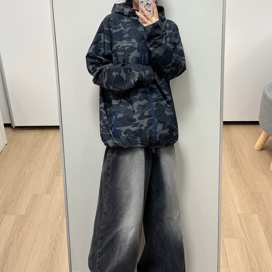 칼하트 Dixon 카모 바람막이 자켓 상품이미지1