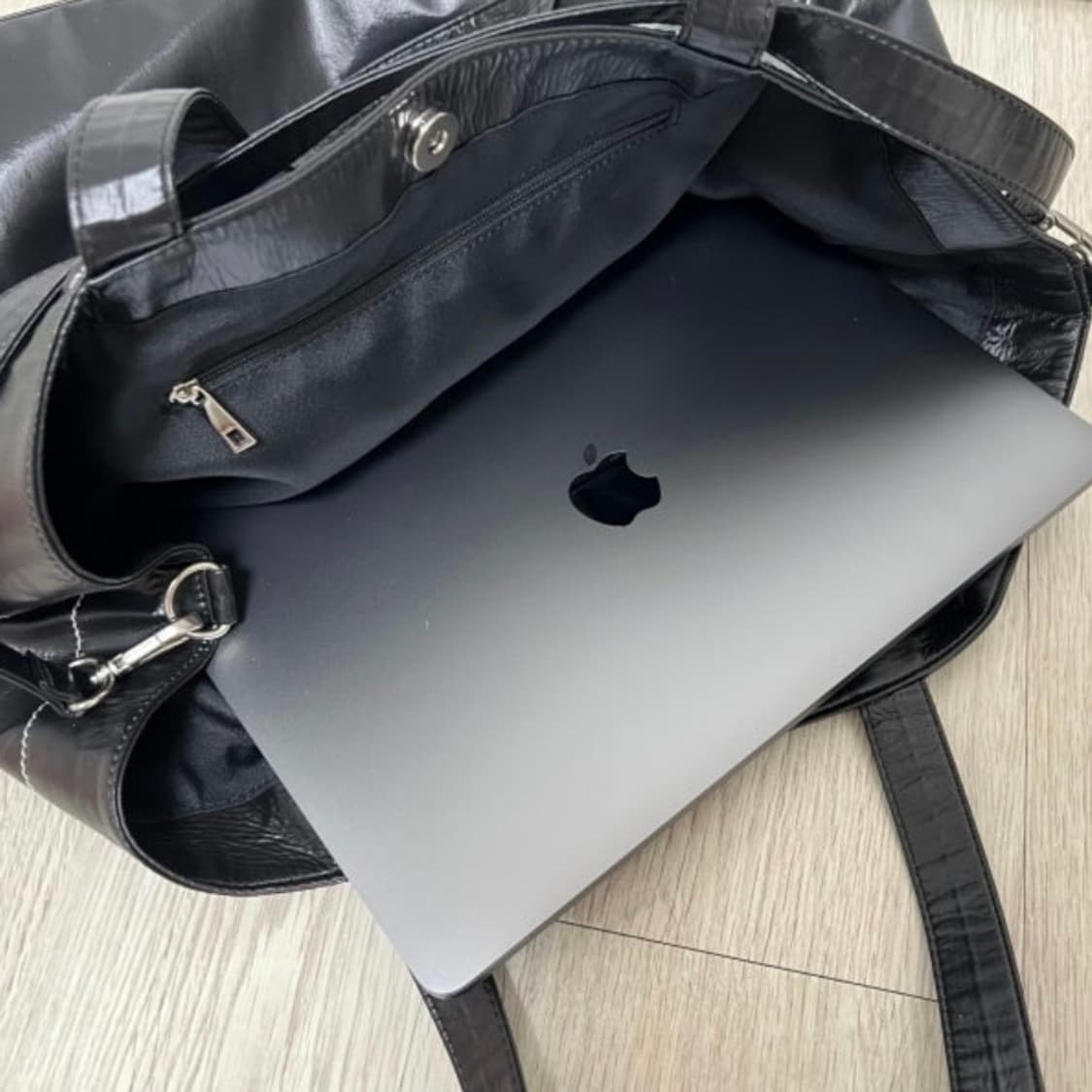 마뗑킴 빅 코팅 토트백 보부상백 상품이미지5