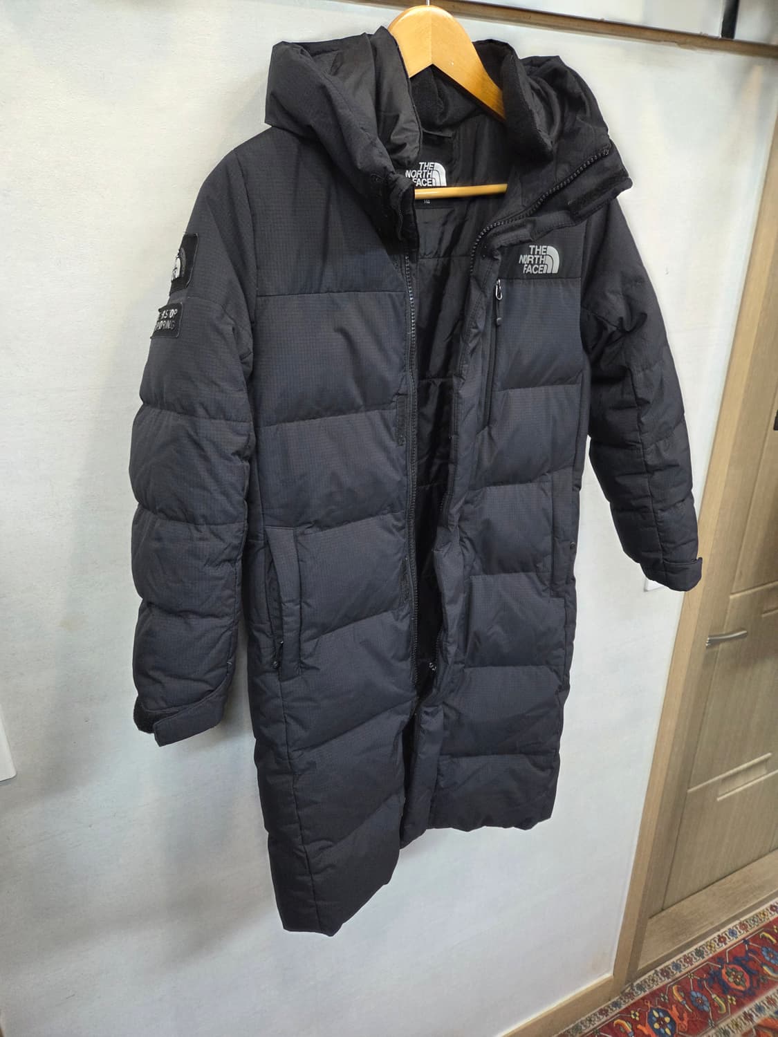 노스페이스 키즈 주니어 구스다운 롱패딩 140 상품이미지4