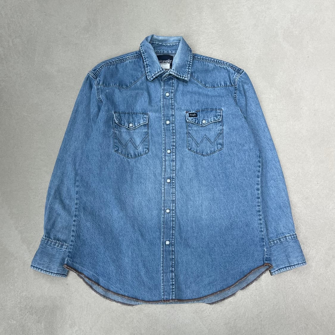 랭글러 워크 데님셔츠 s08975 상품이미지1