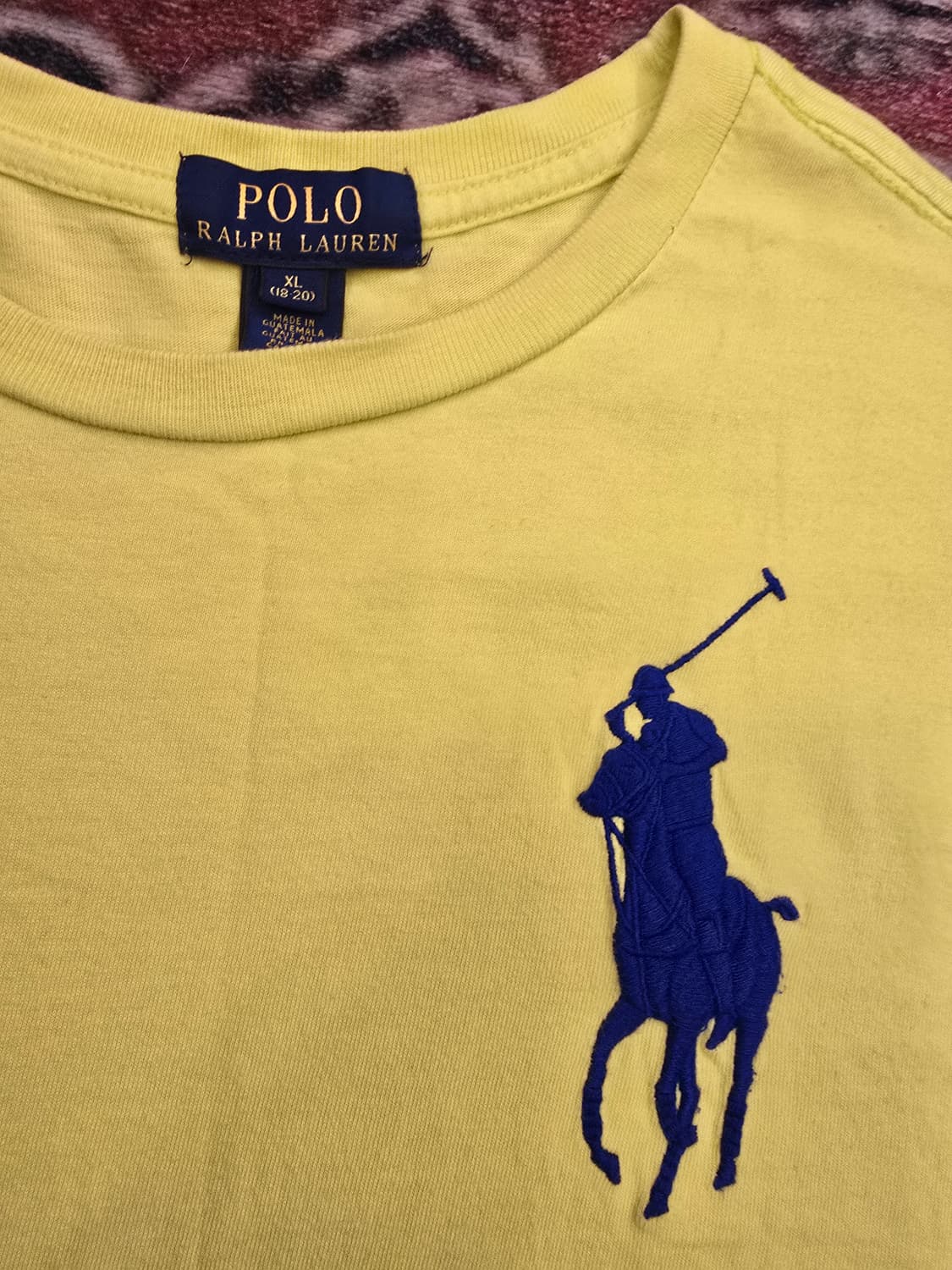 폴로랄프로렌(Polo Ralph Lauren) 빅 포니 크루넥 반팔 티  상품이미지4
