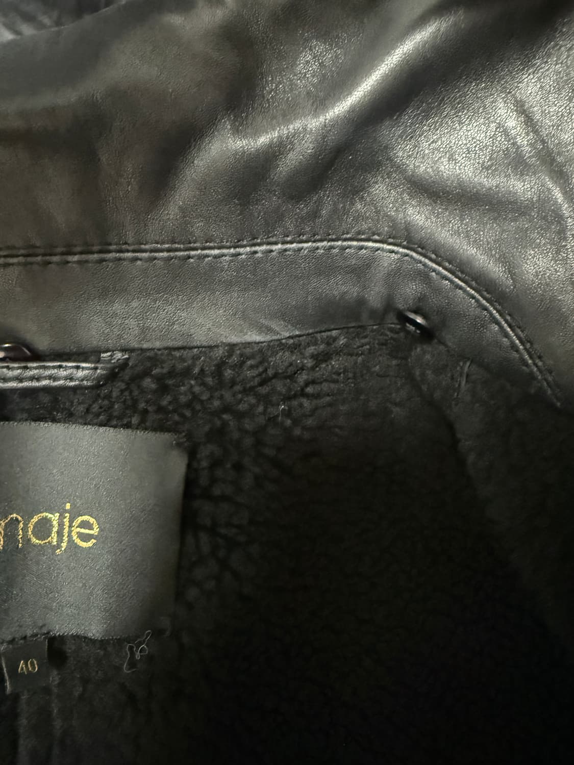 마쥬 양가죽 무스탕  상품이미지5