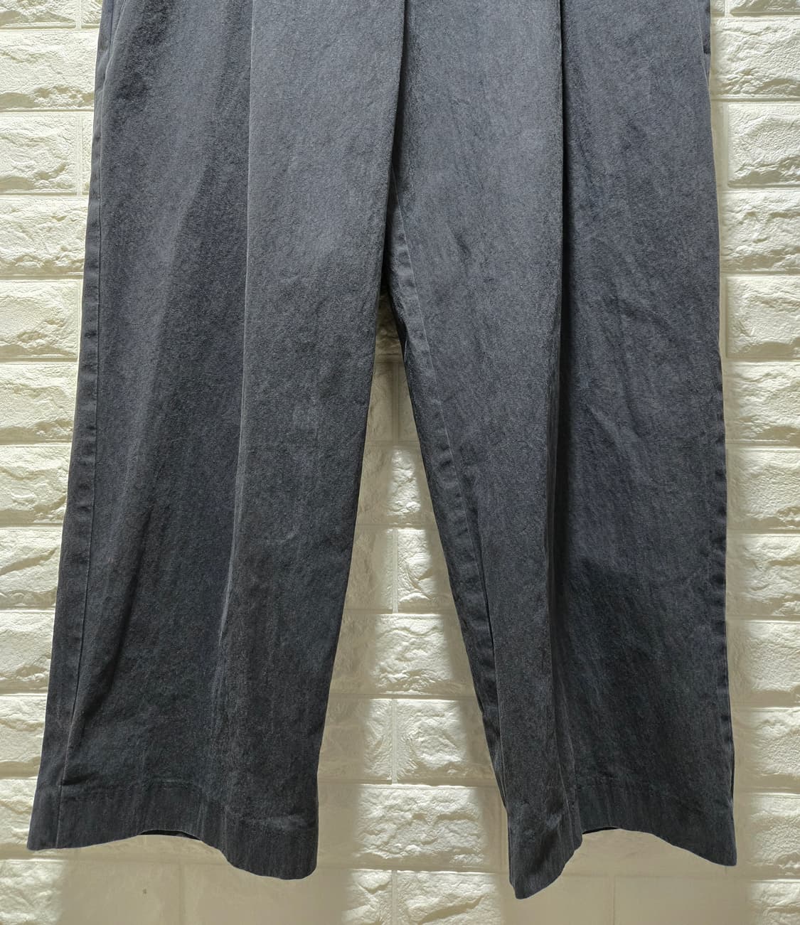 딥하우스 벌룬핏 핀턱 와이드팬츠 34 상품이미지4