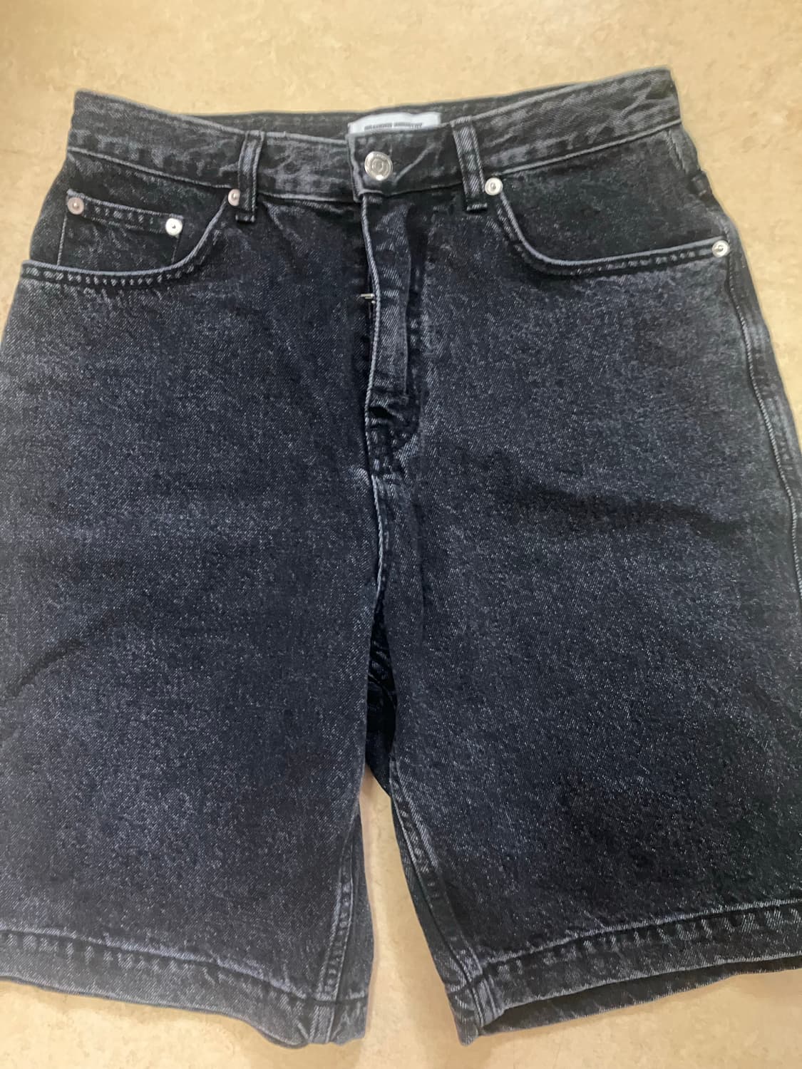 브랜디드 1816 BLACK COZY HALF Denim 28 사이즈 상품이미지6