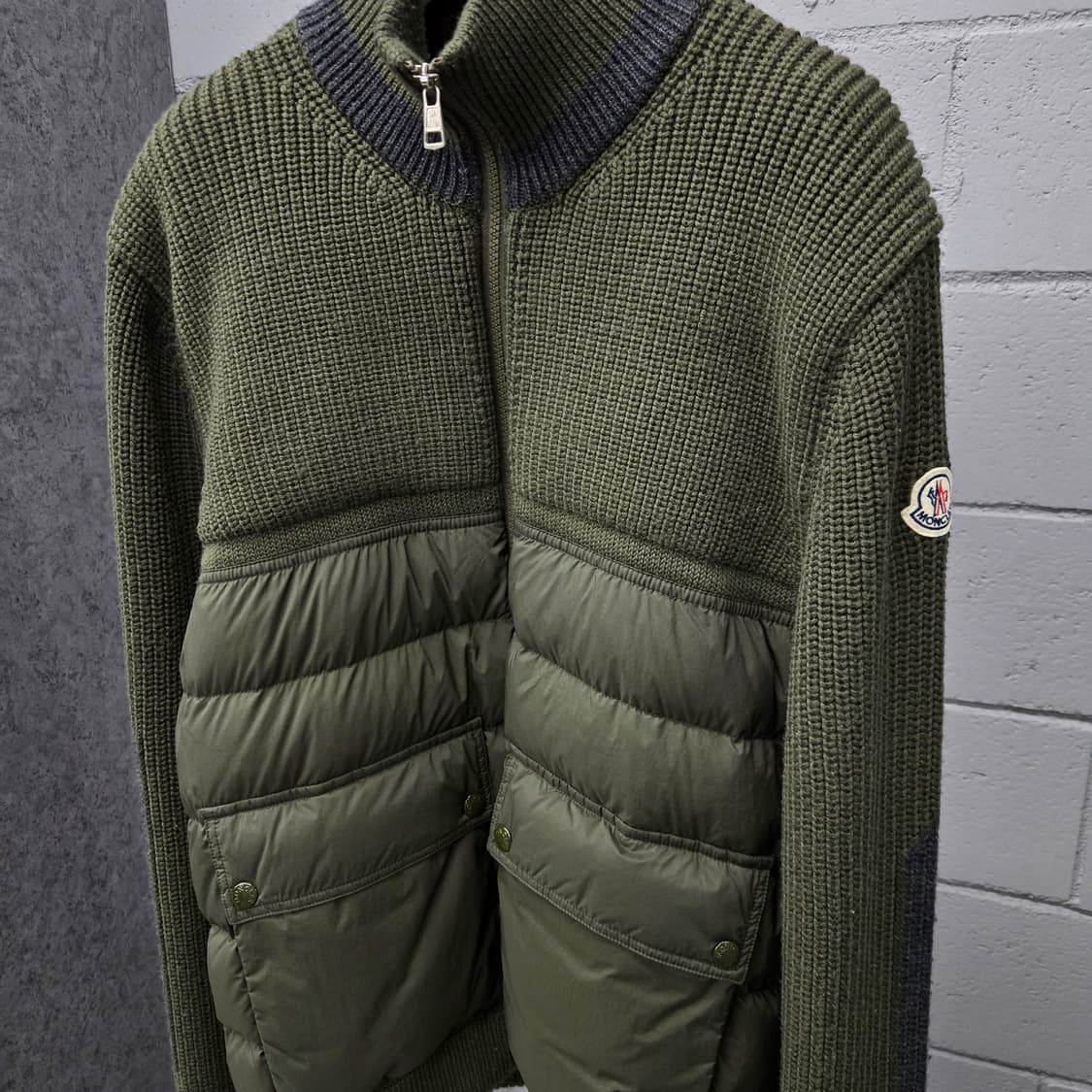 몽클레어 투포켓 니트패딩 L 상품이미지1