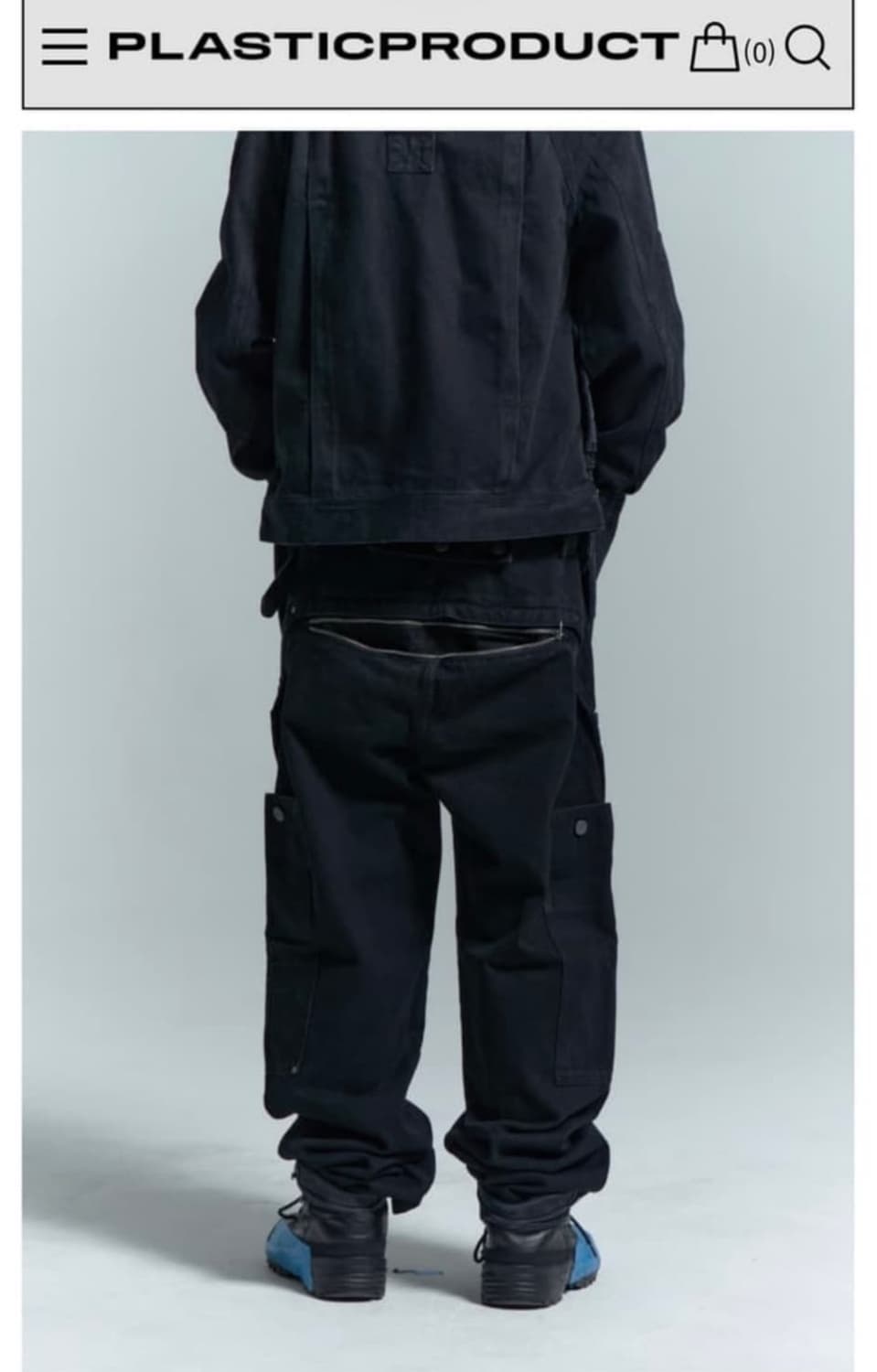 플라스틱프로덕트 h-zip pocket pants 상품이미지1