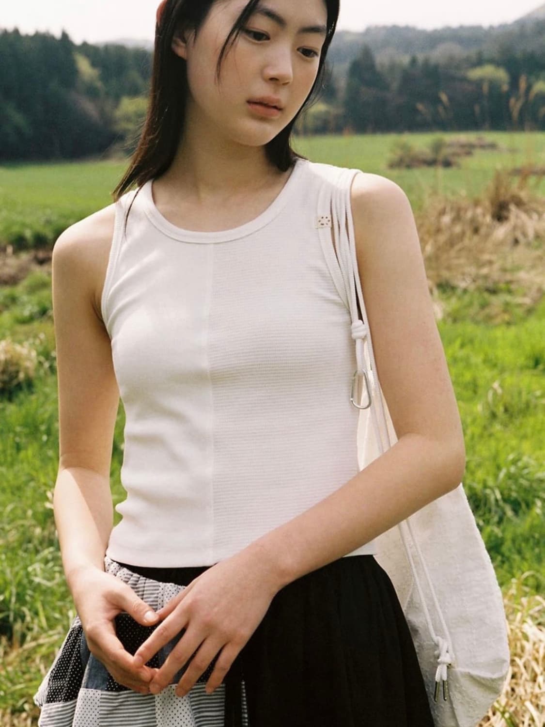 오헤시오 레이스스타 드로우스트링 백 가방 상품이미지3