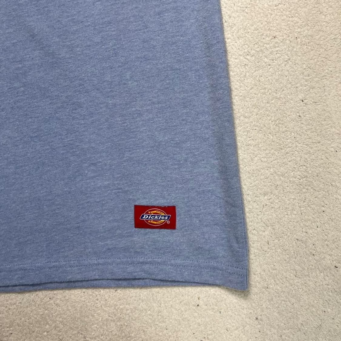 DICKIES 레글런 티셔츠 블루 S 상품이미지5