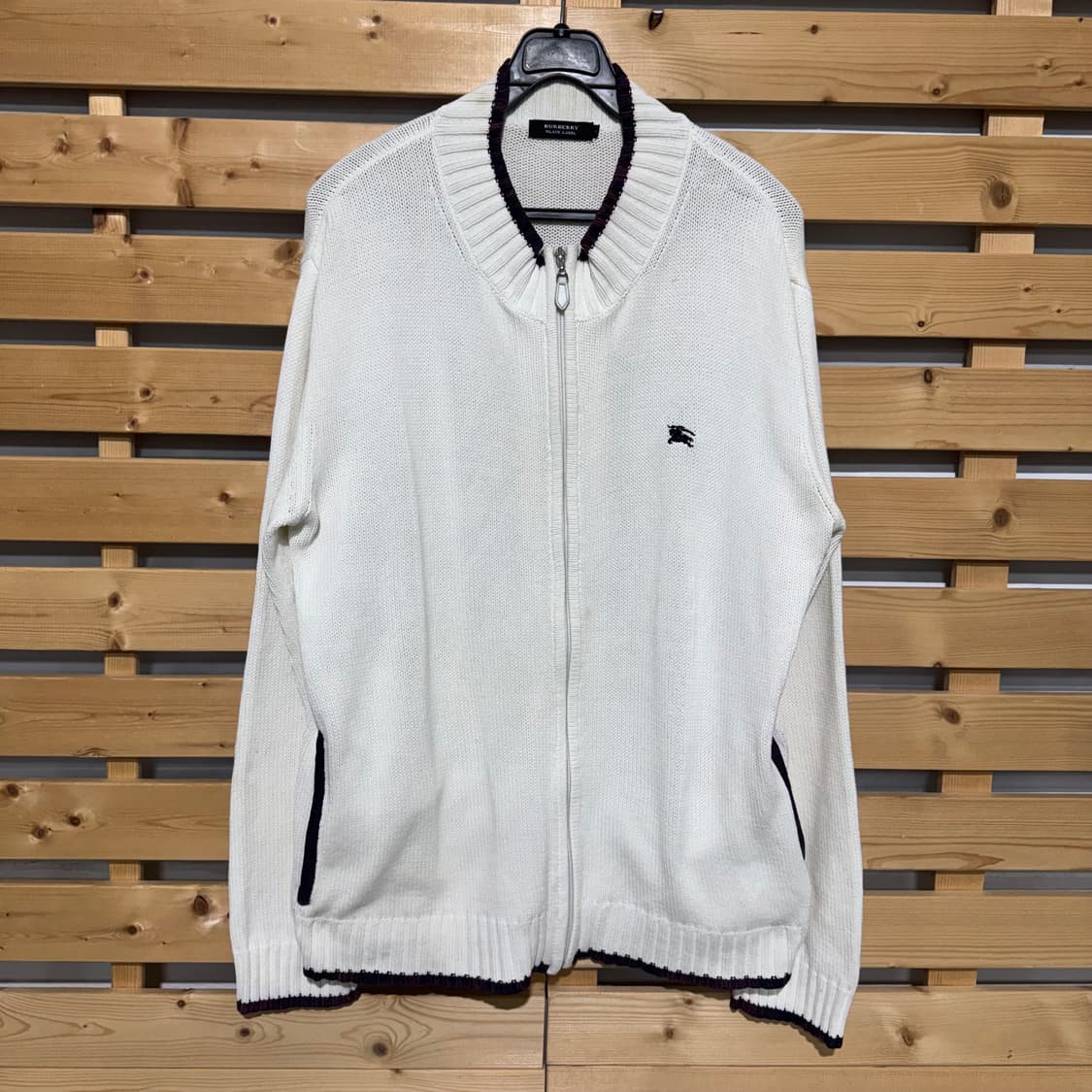 버버리 니트집업 상품이미지1