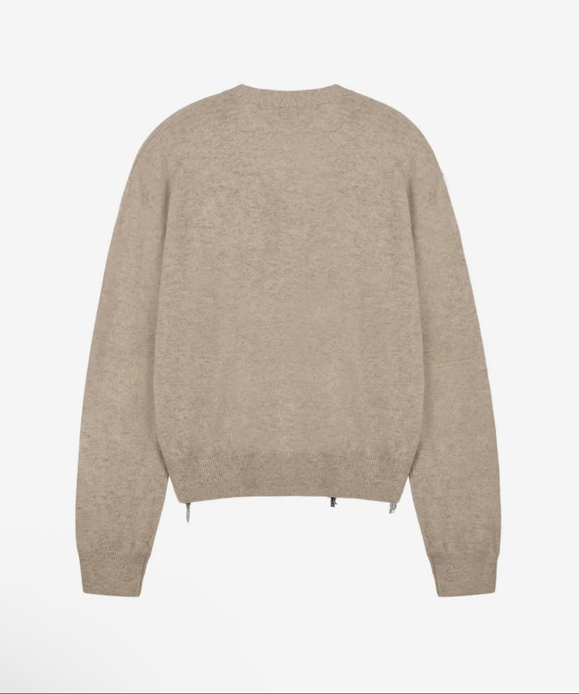 락케이크 아가일 스티치 니트 가디건 베이지 상품이미지3