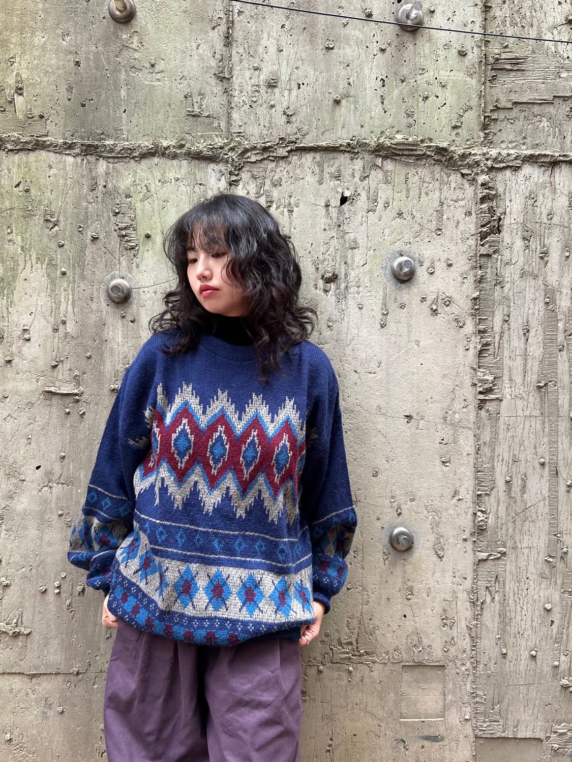 cobalt blue knit 상품이미지6