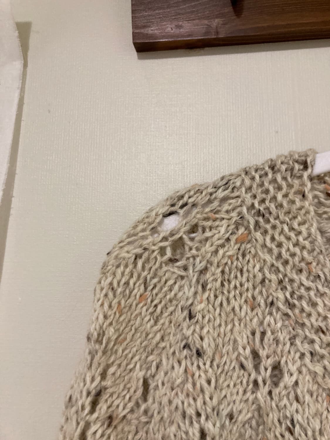 원단추 오트밀 가디건 상품이미지8