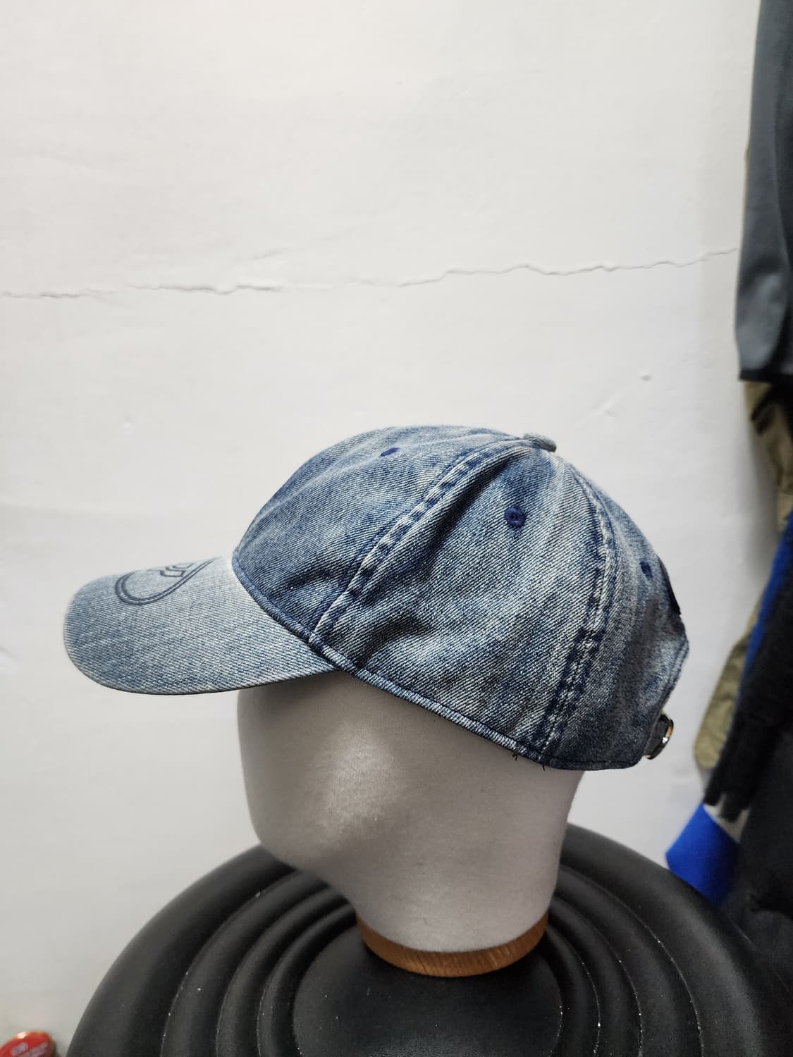 WE11DONE 웰던 데님 로고 볼캡 상품이미지3