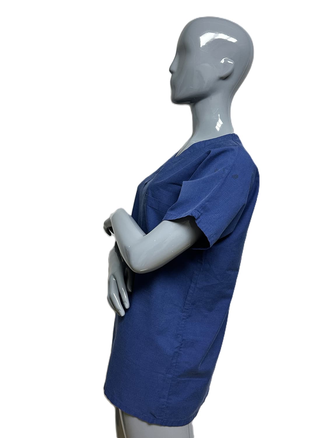 미국 미군 여군용 수술복 간호사 군의관 브이넥 반팔 티셔츠 (S) 상품이미지3