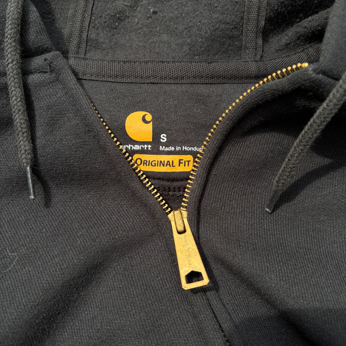 S)칼하트 오리지널핏 후드 집업 상품이미지4