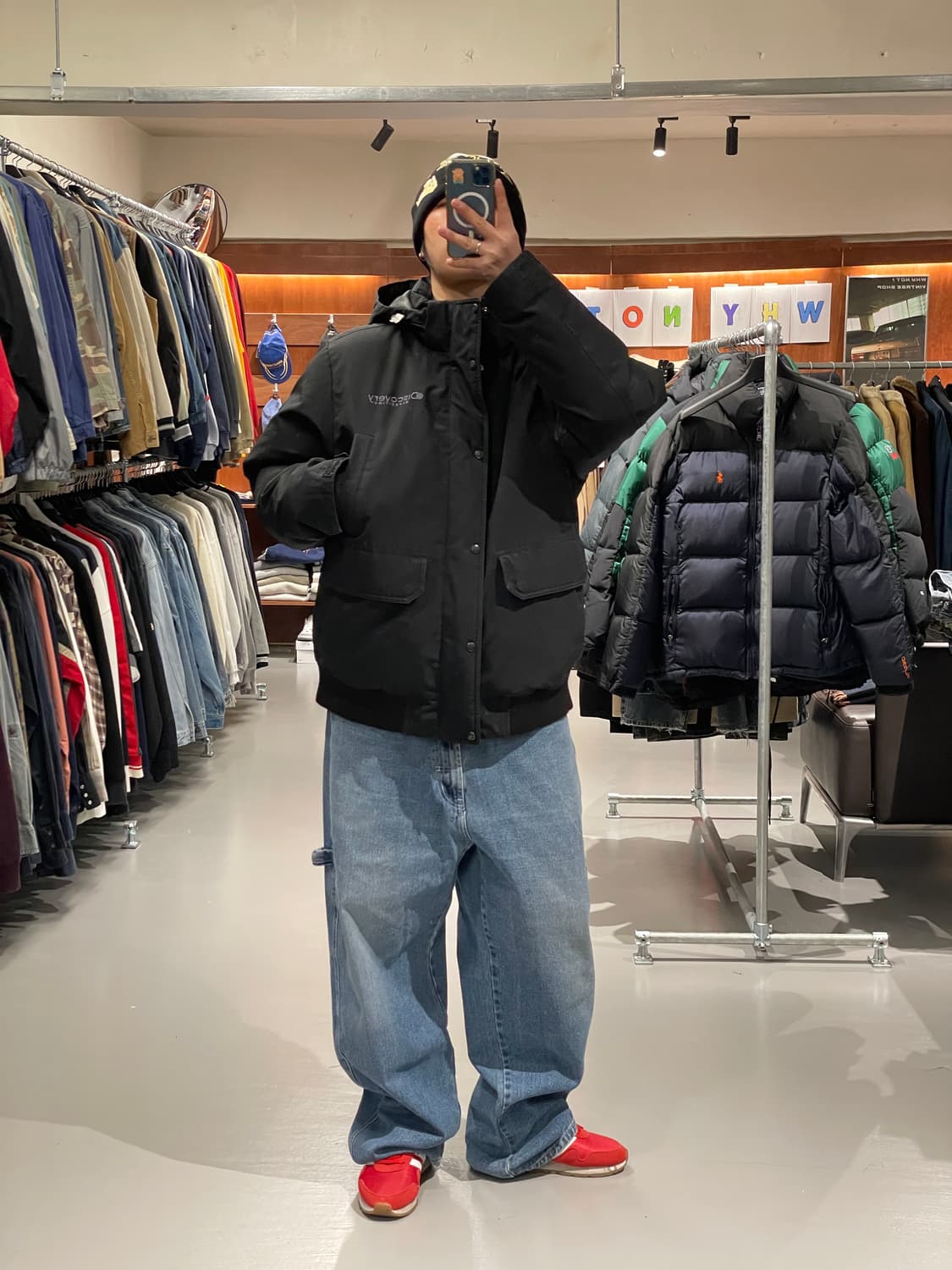 ❤️‍🔥디스커버리 준대장급 패딩❤️‍🔥(드라이클리닝 완료) 상품이미지4