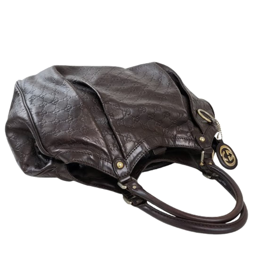 정품 구찌 시마 가죽 수키백 라지 상품이미지6