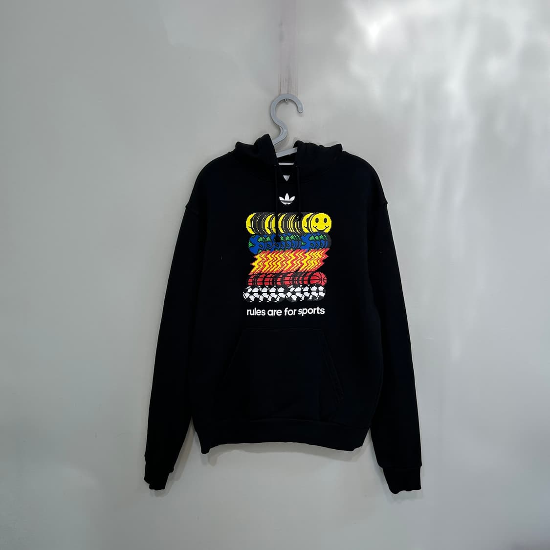 아디다스 기모 후드 티셔츠 남녀공용 90 상품이미지2