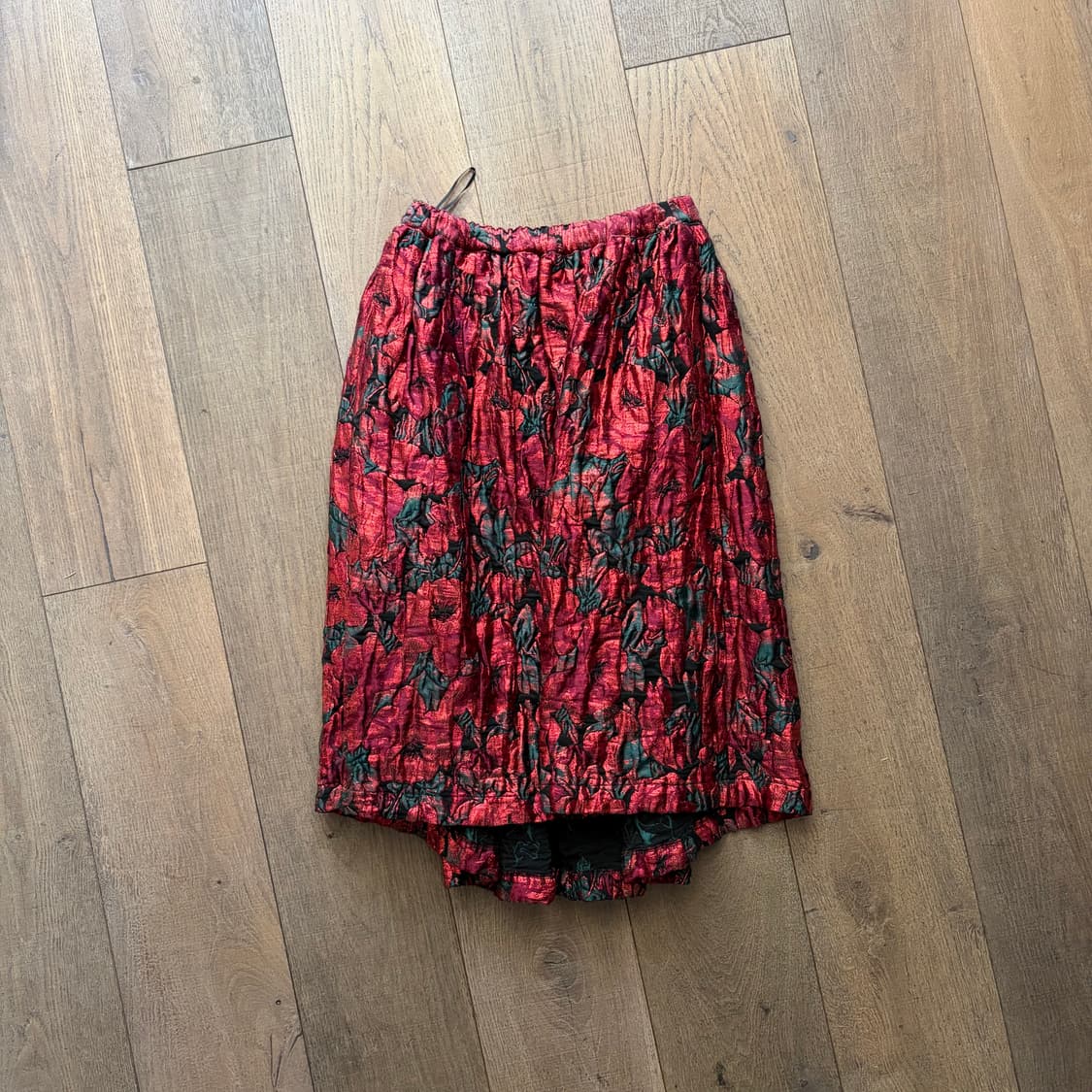 Floral Jacquard Texture Volume Skirt 상품이미지2