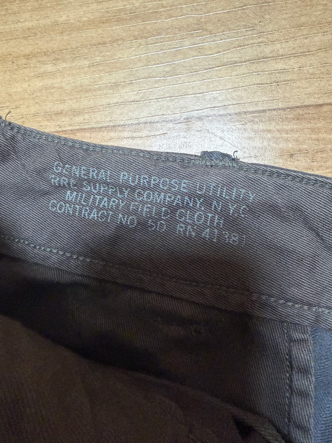 더블알엘 rrl 헤링본 필드팬츠 31/30 팝니다 상품이미지5