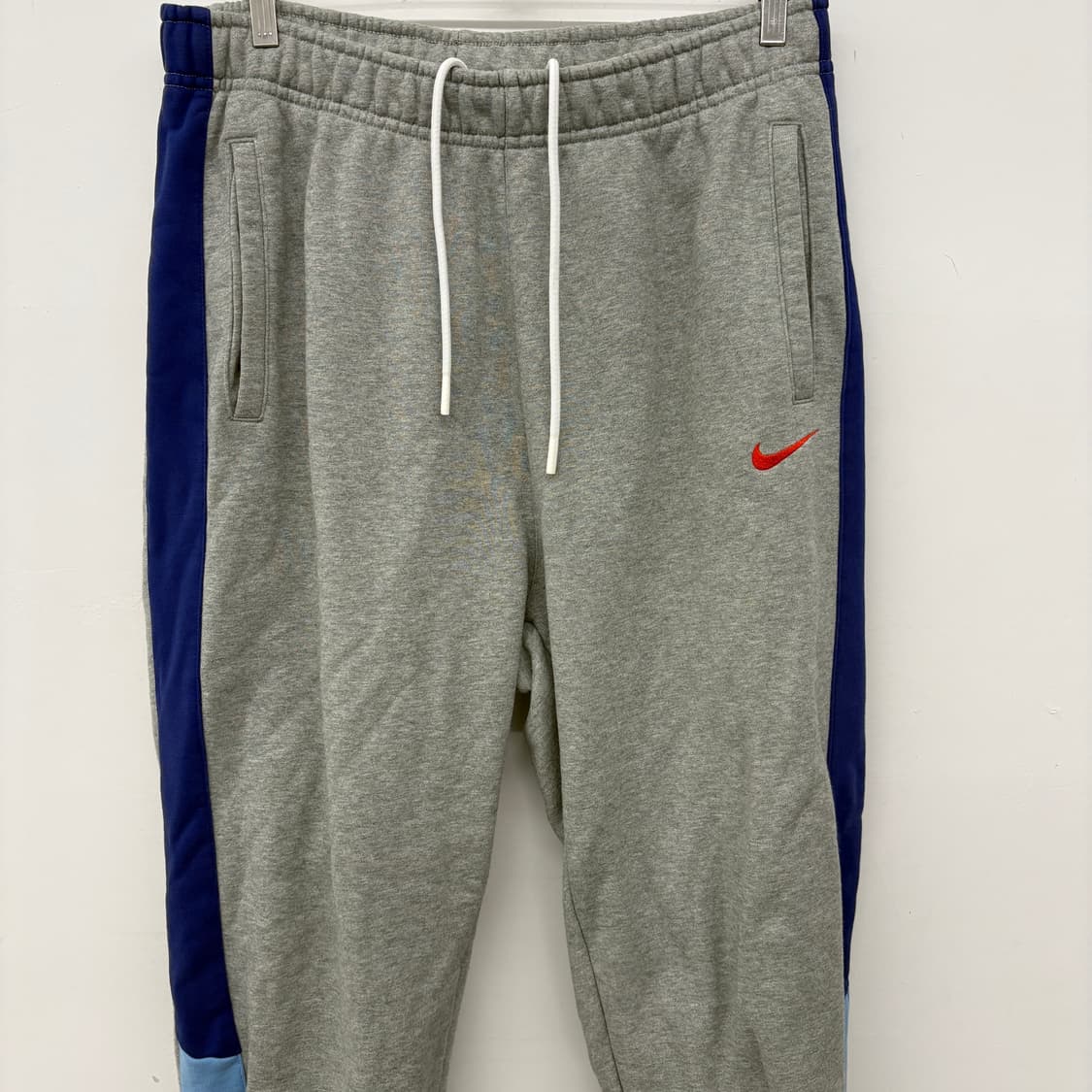 나이키 그레이/블루 조거팬츠 남성 32in 상품이미지2