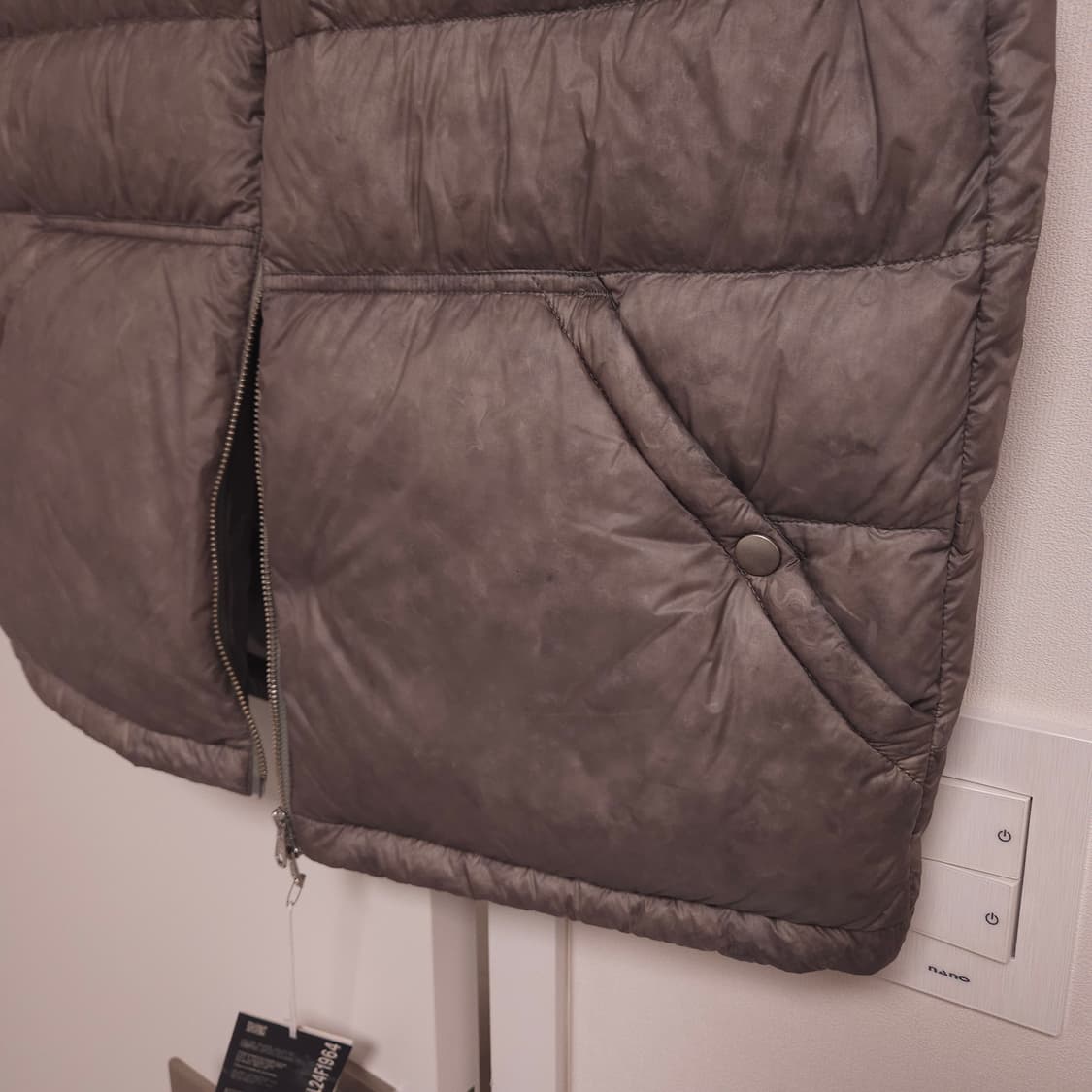 [5] 브라운야드 다운베스트 패딩 조끼 올리브그레이 상품이미지4