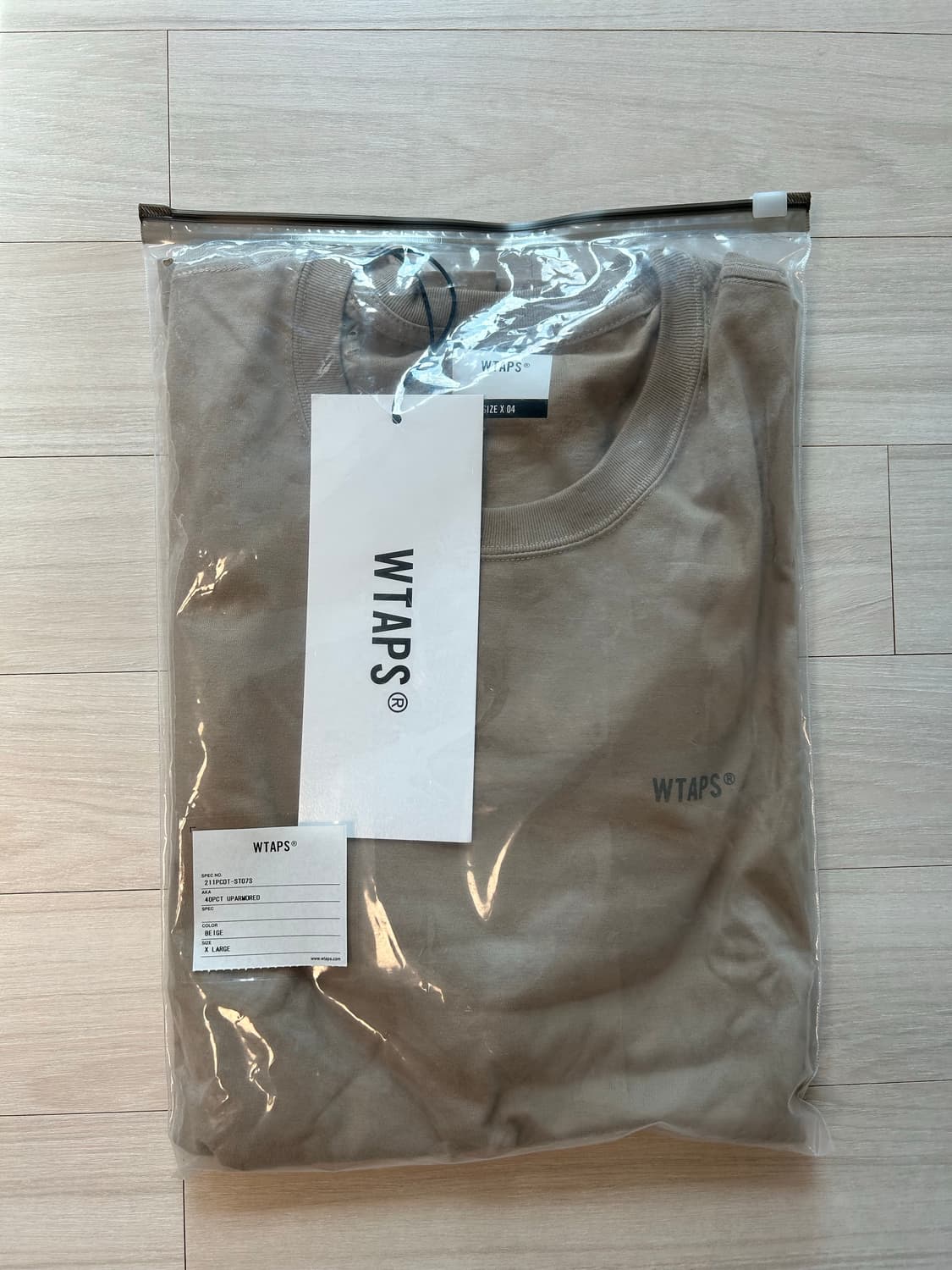 (4) WTAPS 40pct up armored 티셔츠 - 19aw  상품이미지9