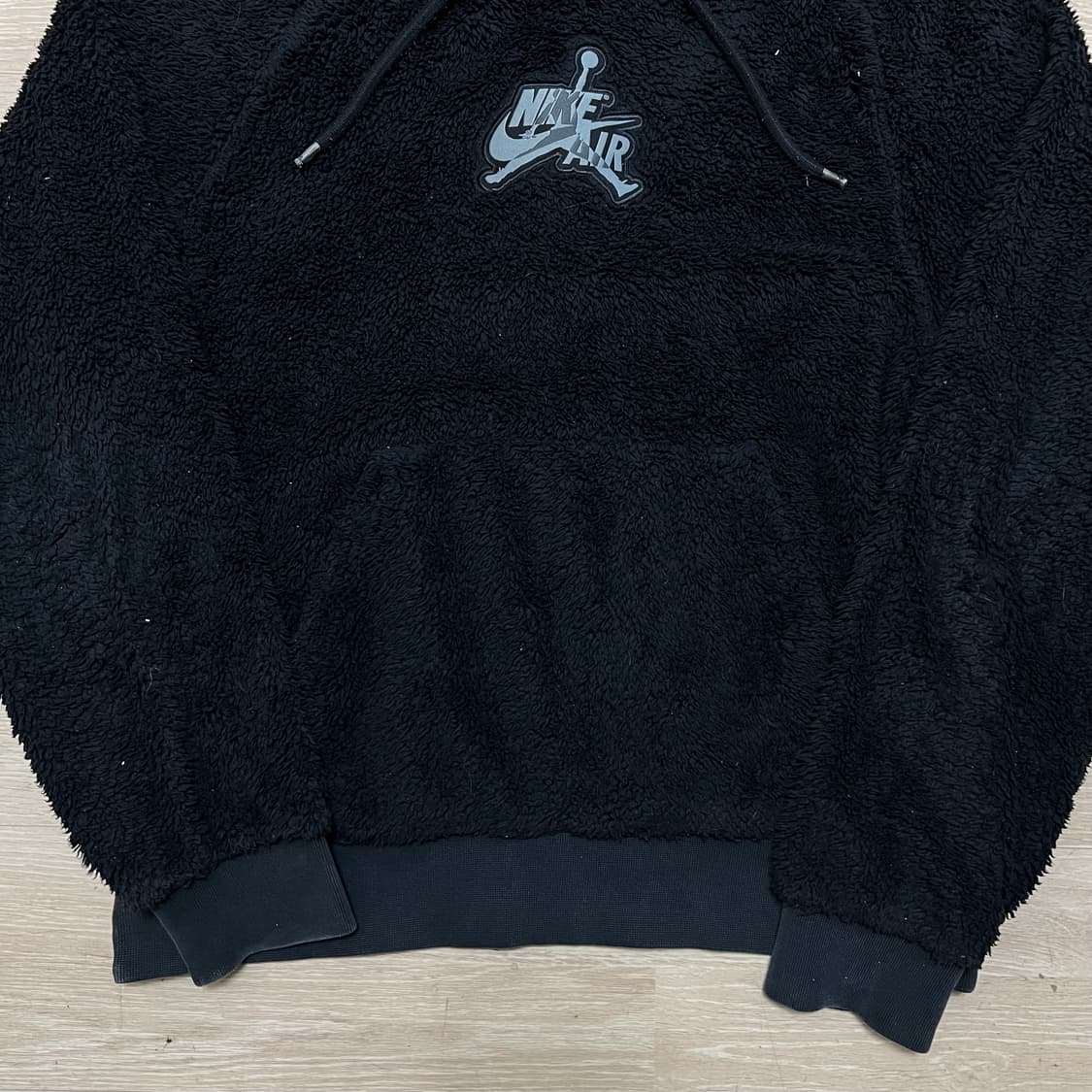 나이키 에어 조던 쉐르파 뽀글이 풀오버 후드 후리스 [블랙] M/95 상품이미지3