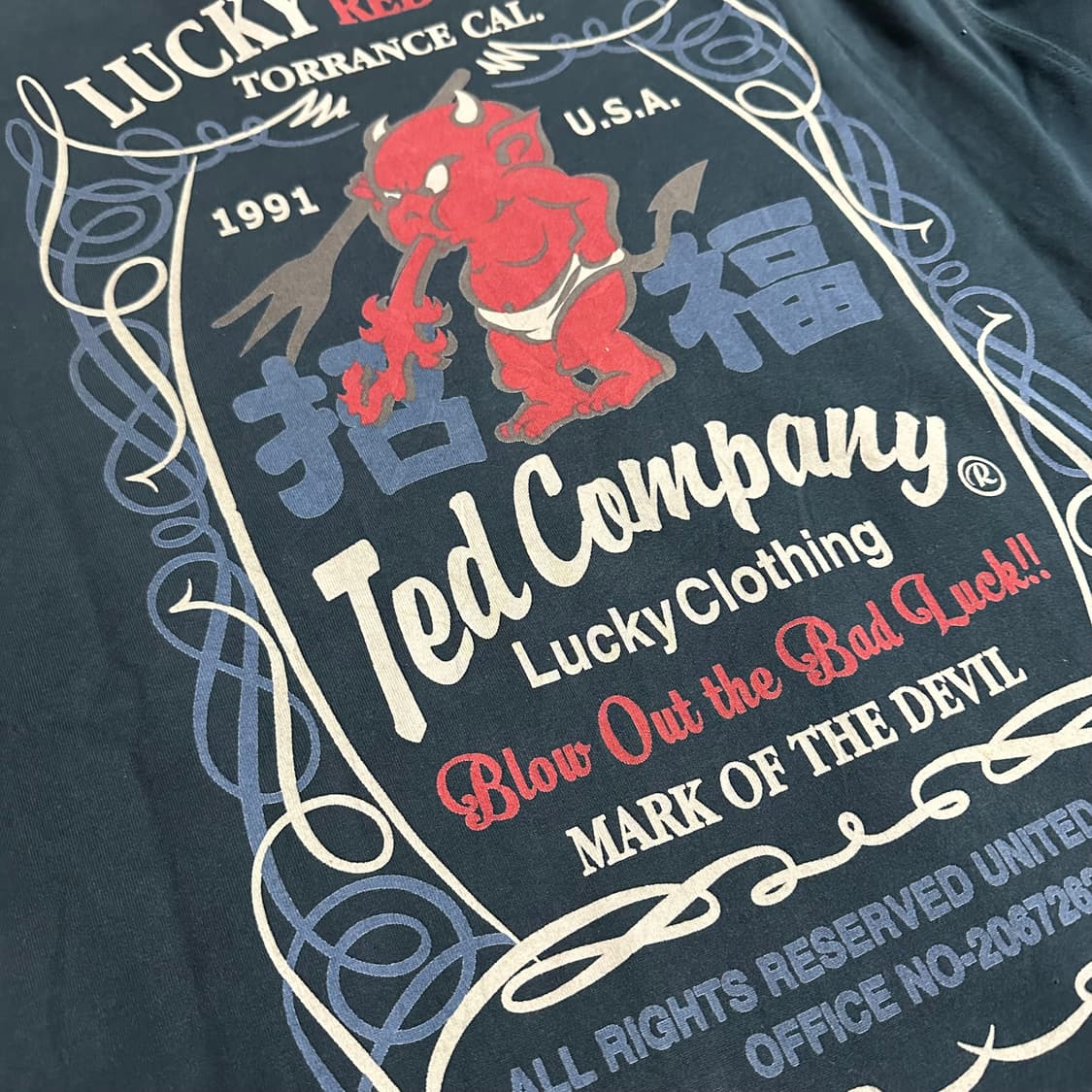 Ted Company Luckey Red Devil 롱 슬리브 상품이미지4