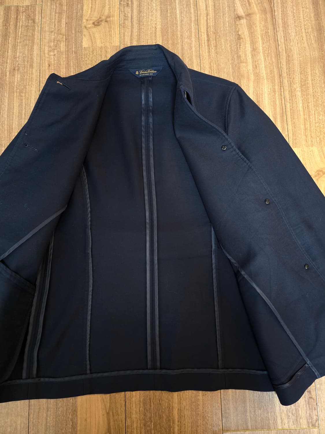 브룩스브라더스 여성 네이비 코튼 자켓 4  상품이미지5