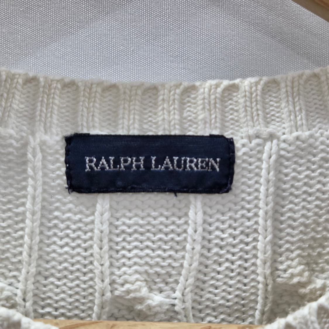 폴로랄프로렌 걸즈 코튼 케이블 반팔니트 160  상품이미지3
