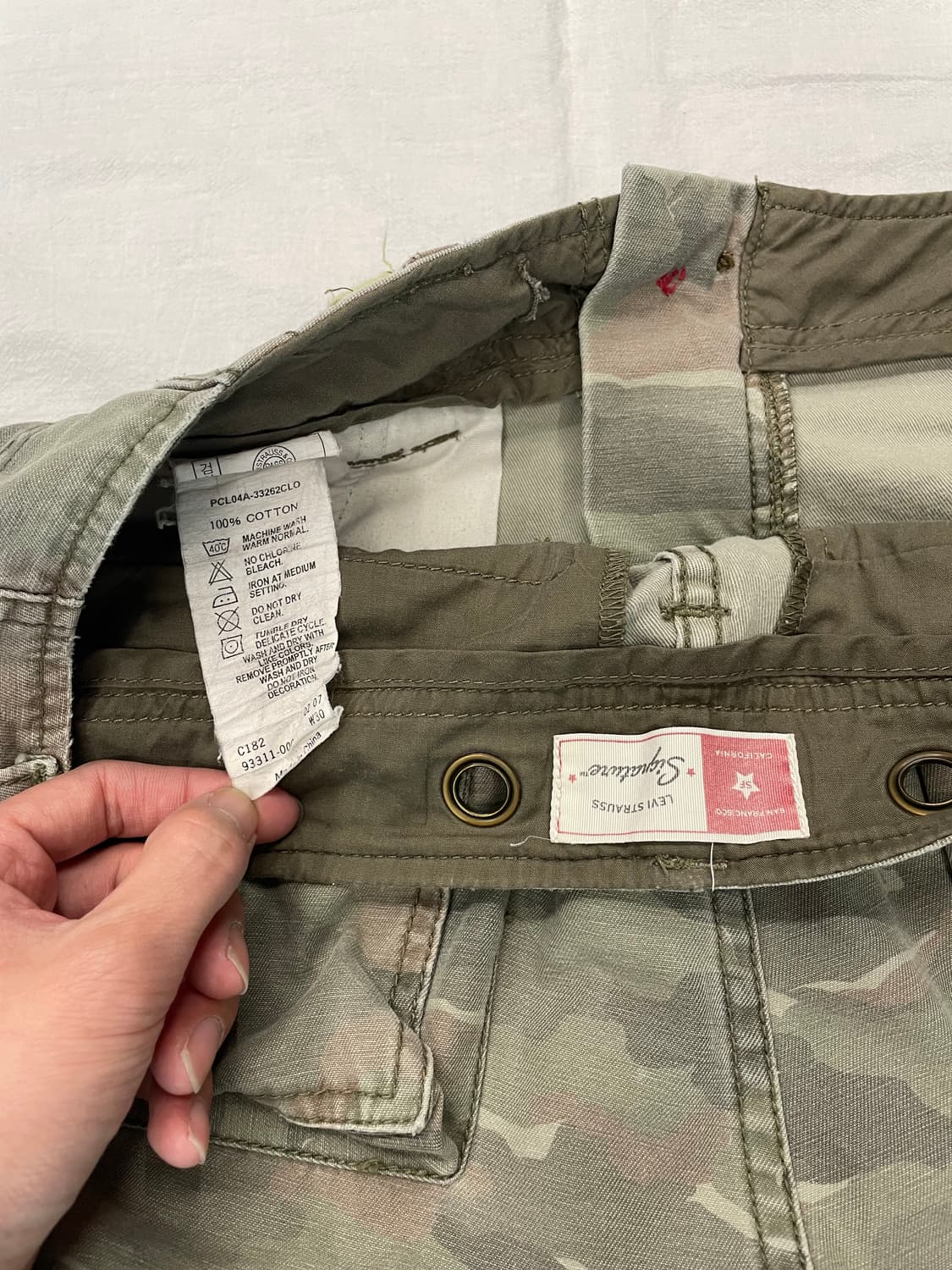 리바이스 카모플라쥬 카고팬츠 상품이미지3