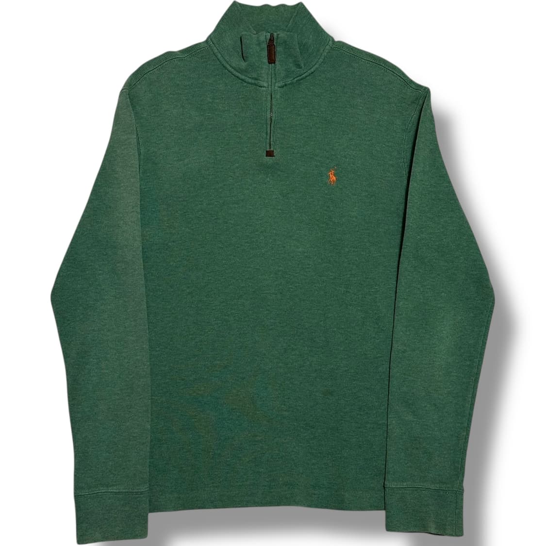 Polo Ralph Lauren 그린 반집업 니트 상품이미지1