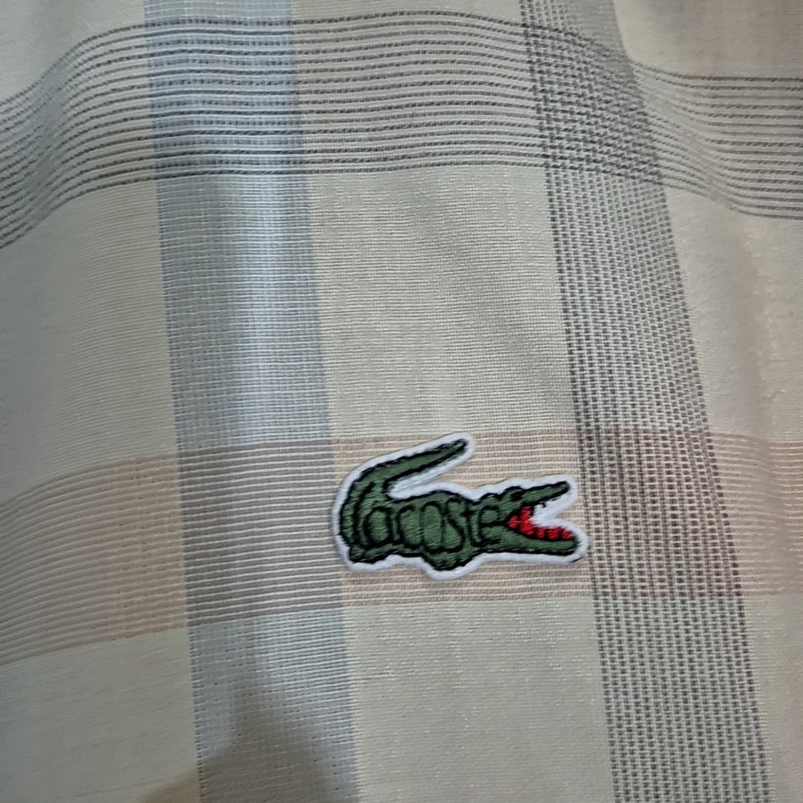 Lacoste 라코스테 체크 블루종 자켓 상품이미지3
