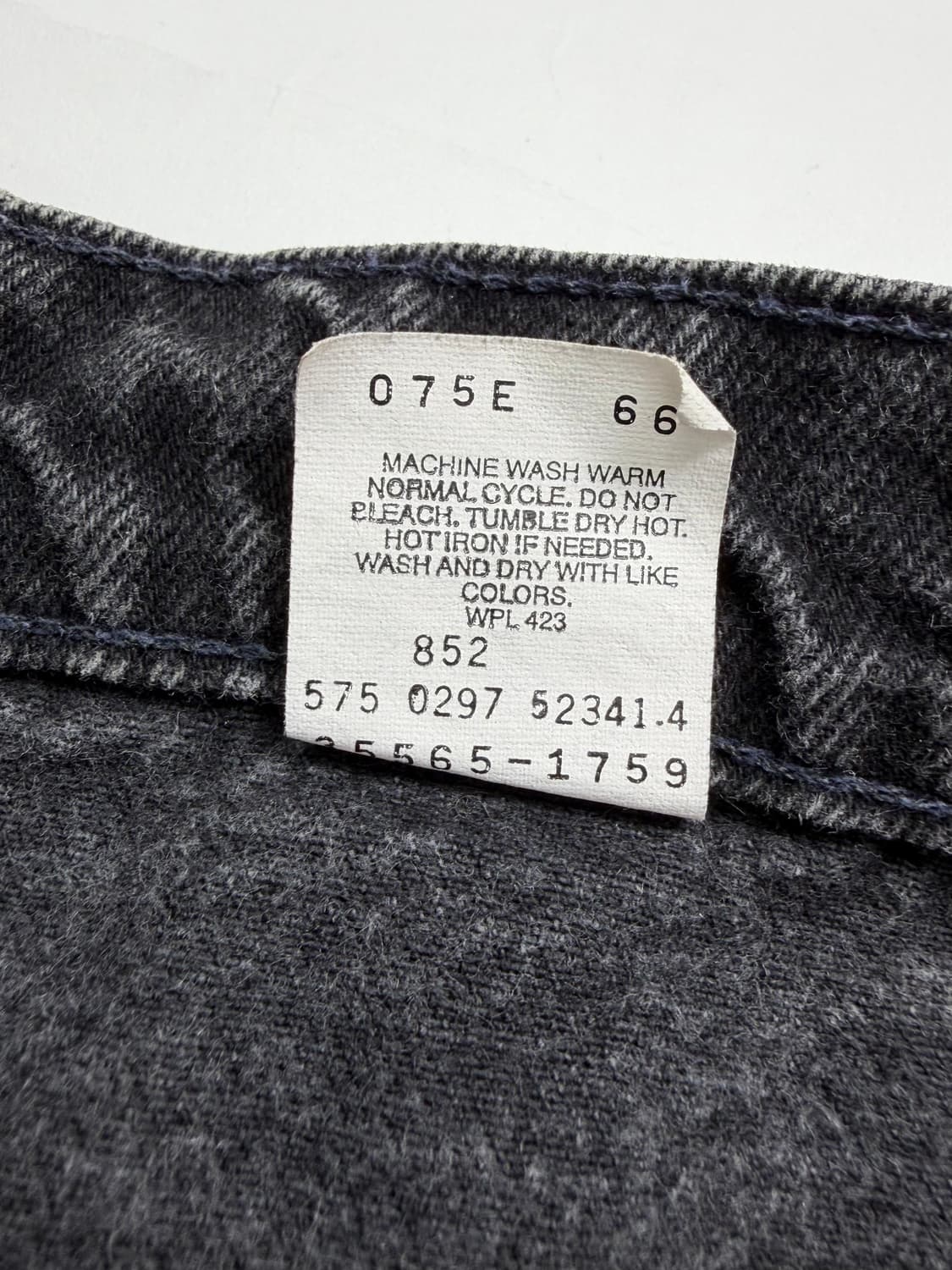 90s Levi’s 565 Shorts (black) 상품이미지4